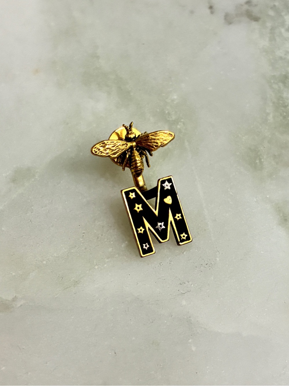 ❤️ Dior My ABCDior Letter M Bee Single Earring